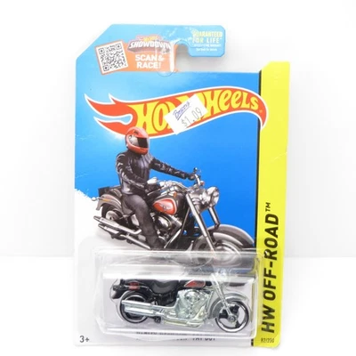 Harley-Davidson Fat Boy 2013 Hot Wheels con neumáticos de bajo perfil Foto 1 de 3
