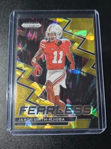Jaxon Smith-Njigba - Prizm Draft 2023 - Seahawks - Fearless - Gold Cracked Ice - Bild 1 von 2