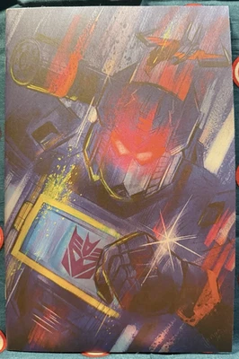 TRANSFORMERS #25 (2025) Vilchez NYCC Blind Bag Foil Virgin Variant (LE 150) NM - Image 1 of 2