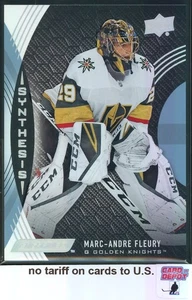 2018-19 Upper Deck Engrained Synthesis #S15 Marc-Andre Fleury - Picture 1 of 2