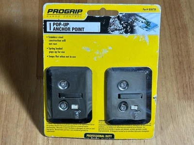PROGRIP Pop-Up Anchor Point Professional Duty Stainless Steel Retractable 2 Pack - Image 1 of 4