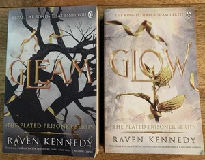 Glow Gleam - Plated Prisoner Series - Raven Kennedy paperback bundle - Picture 1 of 4