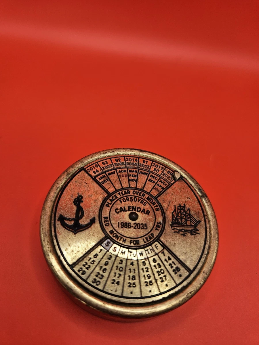 コインカレンダー コンゴ Rotating 売れ筋 50 Year Calendar コイン