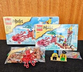 LEGO Pirates 2009: Kraken Attackin' (6240) - Complete - Box & Instructions Too!