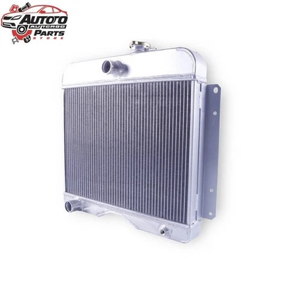 3Rows Aluminum Radiator FOR 1946-1964 Jeep Station Wagon Willys Pickup Truck - Image 1 of 4