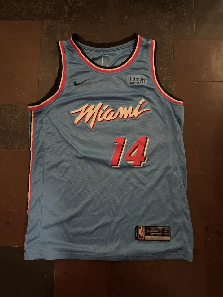 Nike Swingman Jersey Tyler Herro #14 Miami Heat Adult Size Large - Image 1 of 2