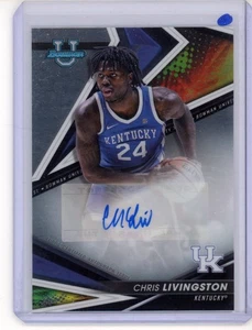 2022-23 Bowman U Lo mejor de 2022-23 automático Chris Livingston #BOA-CL automático - Imagen 1 de 2