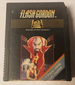 Cartucho de juego auténtico Flash Gordon Atari 2600, 1983 siglo XX RARO - Imagen 1 de 3