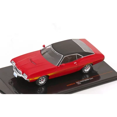 FORD GRAN TORINO SPORT 1972 RED 1:43 Ixo Model Auto Stradali Modellino Nuovo - Immagine 1 di 3