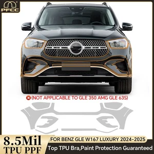 For Benz GLE W167 Luxury 2024-2025 Front Bumper  Precut Paint Protection Film - Picture 1 of 18