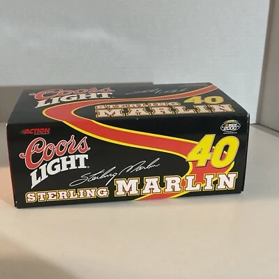 Sterling Marlin #40 Coors Light Monte Carlo 2000 1:24 NASCAR Action Diecast Bank Foto 1 de 4