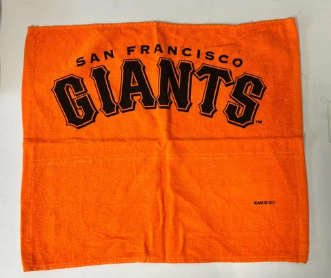 PAIR OF SAN FRANCISCO GIANTS STADIUM GIVE AWAY RALLY TOWELS FROM 2012 PLAYOFFS Cover
