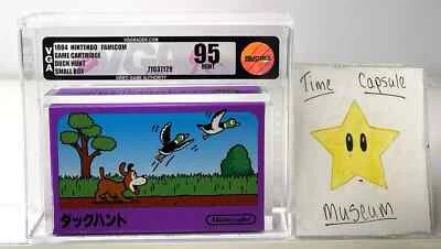 Duck Hunt 1984 Nintendo NES Famicom Japanese VGA 95 Purple First Print TOP POP - Image 1 of 4
