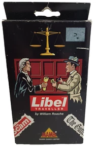 Libel Traveller de William Roache Mambi Games Ltd. 1994 paquete abierto bonito regalo - Imagen 1 de 12