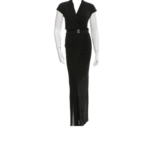 MAISON MARGIELA Abito da sera nero Maison Martin Margiela taglia small viscosa maglia opaca us intime ottimeioni