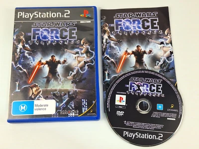 Star Wars The Force Unleashed Ps2 Game Sony PlayStation PAL Complete- OZ SELLER - Image 1 of 2