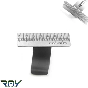 Regla de dedo dental calibre endo medida escala anillo instrumentos de endodoncia CE - Imagen 1 de 6