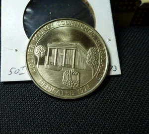 Ben colpito.  Storico, medaglia, Florida, FL,, Collyer, 50 yts, 1973, piccola nave - Foto 1 di 4