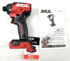 Skil PWRCORE 12V Brushless 1/4" Impact Driver Bare Tool ID6744A-00 - Picture 1 of 3