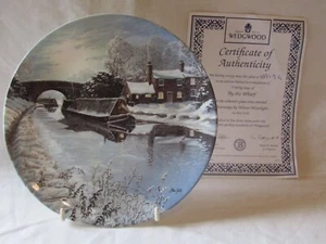 PIATTI ASSORTITI DA COLLEZIONE WEDGEWOOD DI WATERWAYS BY WINTER MOONLIGHT SERIES. - Foto 1 di 25