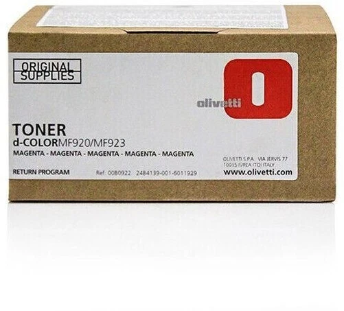 Original Olivetti Toner B0922 Magenta for D Color MF 920 923 - Image 1 of 1