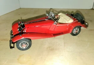 FRANKLIN MINT 1935 MERCEDES 500K SPECIAL ROADSTER 1/24 SCALE DIE CAST MIB #4 - Picture 1 of 13