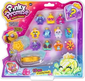 Pinky Promise Gemmy Friends Pretend Play Pack with 12 Surprise Characters - Picture 1 of 6