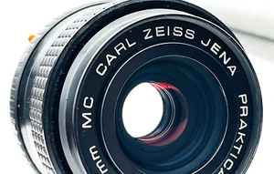 Carl Zeiss Jena,  35mm, f2.4, for Prakticar PB Mount; in original DDR Lens Case - Picture 1 of 6