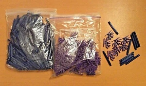 Varillas azules y conectores morados Knex piezas de repuesto adicionales K'NEX - Imagen 1 de 6