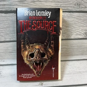 Vtg 1989 The Source Necroscope #3 Brian Lumley 1st Edition Horror Paperback Book - Picture 1 of 8