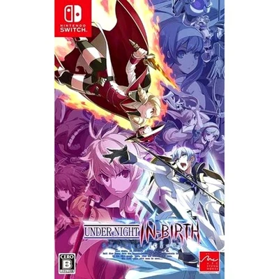 Under Night In-Birth Exe:Late cl-r Nintendo Switch NTSC-J CIB Digital Manual - Image 1 of 4