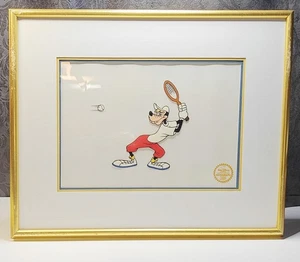 1949 Walt Disney Limited Edition SERIGRAPH "TENNIS RACQUET" ART FRAMED RARE  - Picture 1 of 6
