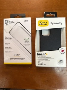 iPhone 12 Pro Otterbox Symmetry Case und Body Guardz Bruchsicheres Glas  - Bild 1 von 4