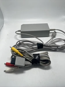 Cable de alimentación y cables AV originales para consola de sistema Nintendo Wii OEM - Imagen 1 de 6