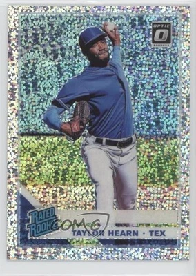 2019 Panini Donruss Optic Rated Rookies White Sparkle Prizm Taylor Hearn #54 - Image 1 of 2