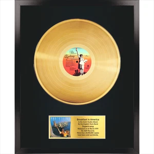 Supertramp - Breakfast in America / LP Gold 12in / Souvenir in black fram / Rock - Picture 1 of 7