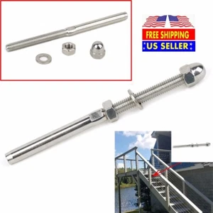 T316 Stainless Steel Cable Rail End Fittings 3/16" (20 PCS) - Bild 1 von 2