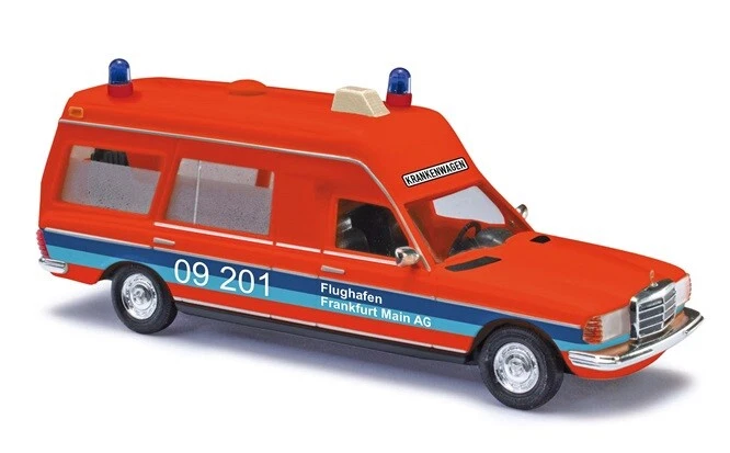 Busch 52223 - H0 - Mercedes-Benz VF123 Schifoso Pompieri Telecom Frankfurt - Immagine 1 di 1