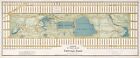 A4 Reprint of Map Hinrichs 1875 Guide Central Park Usa New York