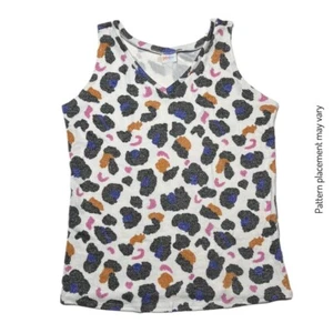 MEDIUM FARRAH Knit Top LULAROE ~ MULTICOLOR ANIMAL PRINT ~ Sizes 8-10; nwt - Picture 1 of 6