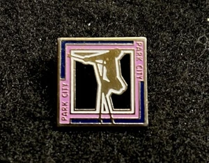 PARK CITY Pin Esquí Insignia UTAH Resort Sopa de Viaje Solapa - Imagen 1 de 3