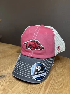 Gorra ajustable Arkansas Razorbacks Top of the World Offroad Trucker - Imagen 1 de 3
