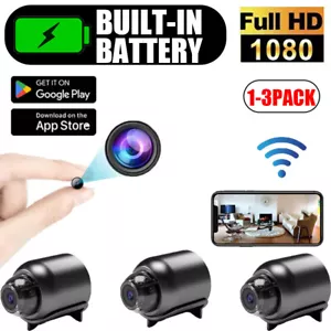 WIFI Mini HD 1080P Camera Wireless Home Security Small Camcorder Night Vision US - Picture 1 of 19