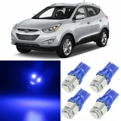 Paquete de 12 luces LED interiores ultra azules para Hyundai Tucson 2010-2016 + HERRAMIENTA Foto 1 de 4