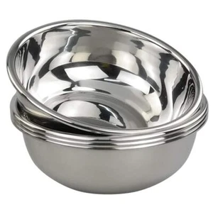 18/10 Stainless Steel Mixing Bowls Set of 4 Nesting Prep Bowls Durable Baking - Picture 1 of 6