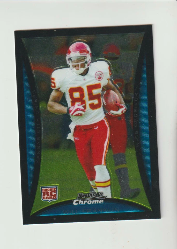 2008 Bowman Chrome #BC21 Will Franklin rookie card, Missouri Tigers star - Image 1 of 1