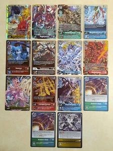 Draconic Roar EX3 Mix lot of 14 (Rare/SR) Digimon Cards. - Picture 1 of 10