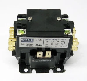 PC240C Contactor Double Two Pole 40 Amps 240 Volts for Air Conditioner - Picture 1 of 2