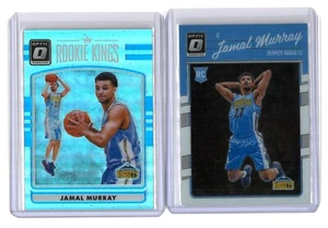 Jamal Murray 2016-17 Panini Donruss Optic Rookie Kings Silver Holo + Base Lot 2 - Picture 1 of 2