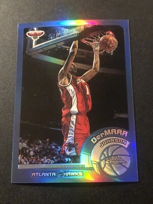 2002-03 Topps Chrome Refractor DerMarr Johnson #83 - Image 1 of 2